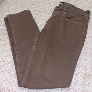 Paige size 32 maroon denim